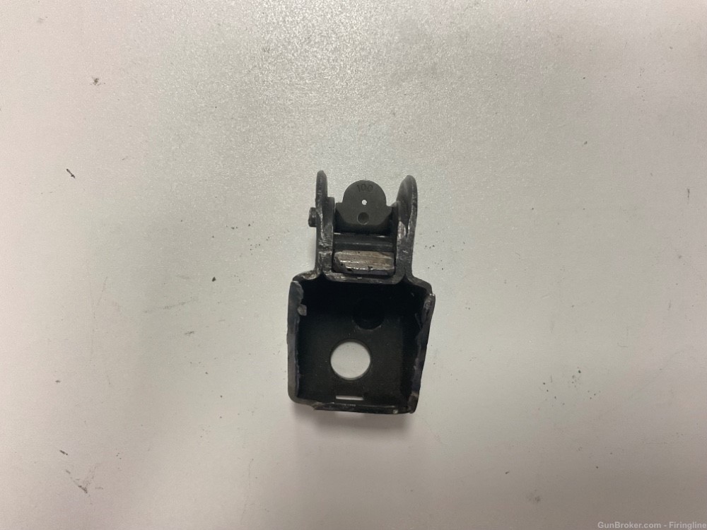 UZI REAR SIGHT SECTION DEMILLED PART-img-2