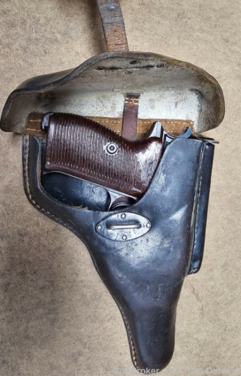 AC43 Walther P38 Matching 2 digit with Holster High Condition-img-40