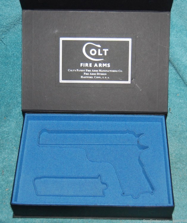 Colt Bookshelf Presentation Case for 1911 Pistol Magazine-img-0