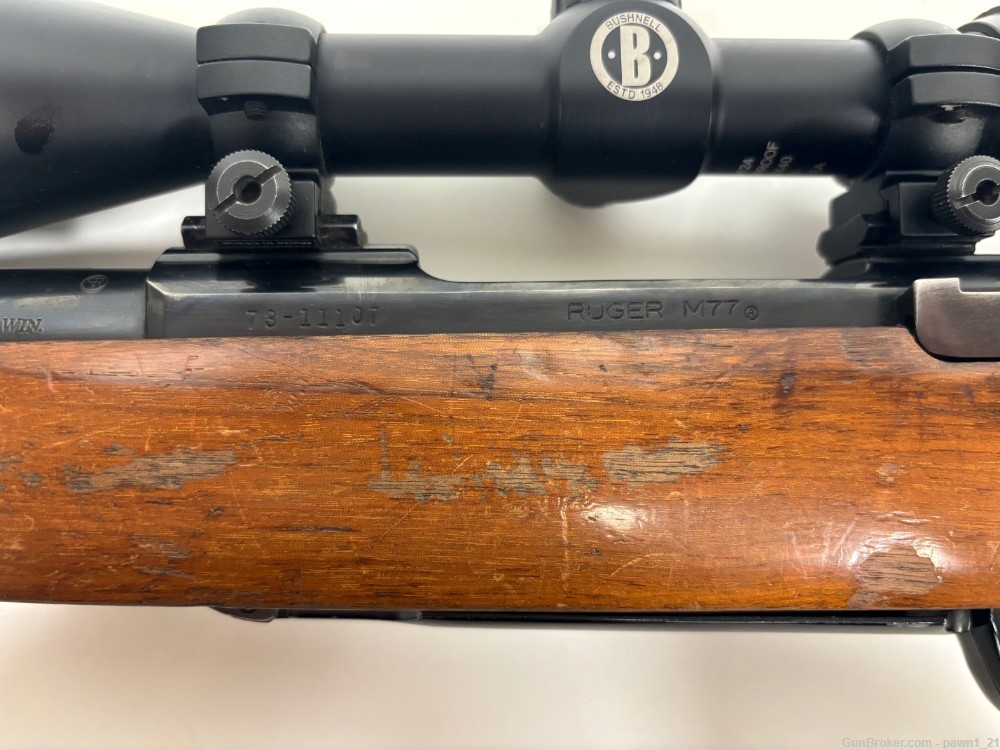 Ruger M77 Woodstock 270 Win with Bushnell Banner scope-img-7