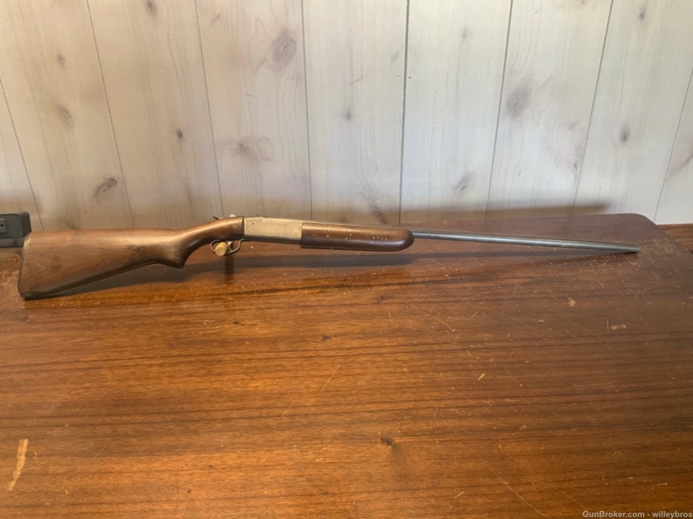 As Is Winchester Model 37 28” 410 Bore No Finish Cracked Stock-img-0
