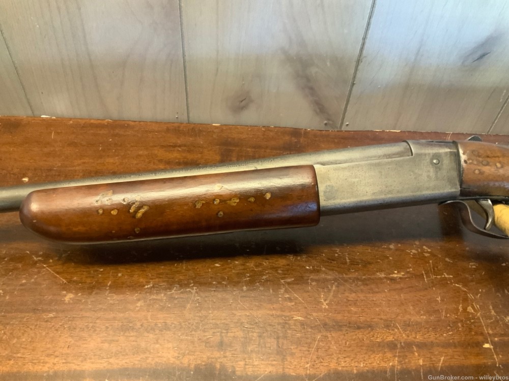 As Is Winchester Model 37 28” 410 Bore No Finish Cracked Stock-img-9