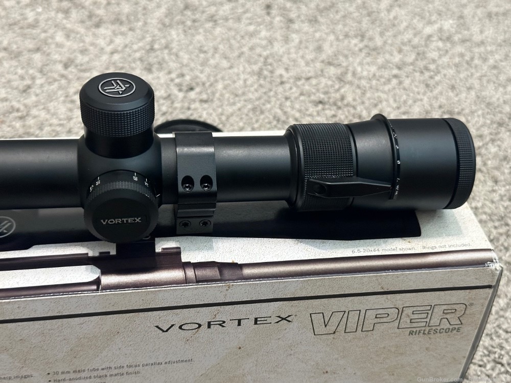 Vortex Viper VPR-M-06MD 6.5-20x50mm Mil Dot 30mm LNIB 1/4” MOA-img-3