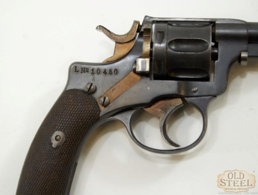 Swedish Husqvarna Model 1887 7.5 Swede Nagant Revolver C&R Unit Marked-img-11