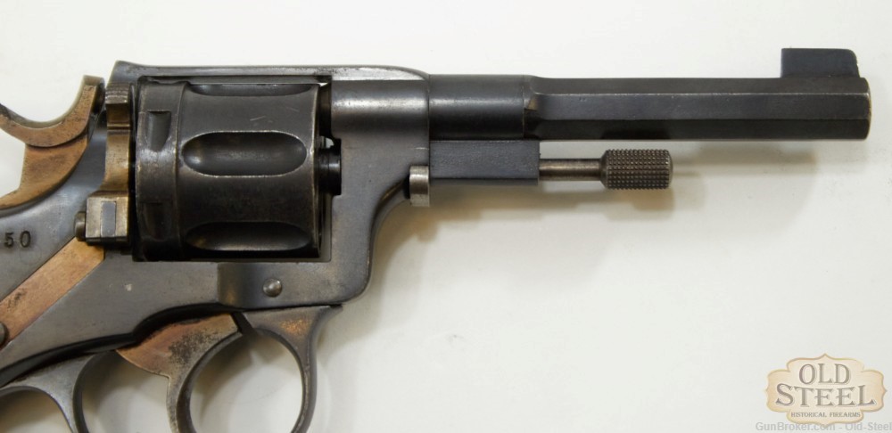 Swedish Husqvarna Model 1887 7.5 Swede Nagant Revolver C&R Unit Marked-img-9