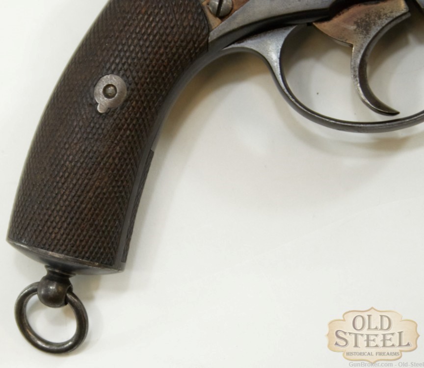 Swedish Husqvarna Model 1887 7.5 Swede Nagant Revolver C&R Unit Marked-img-12