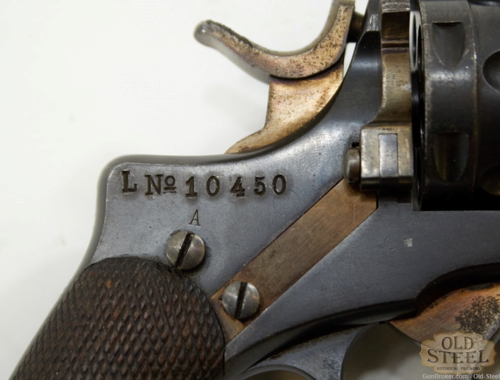 Swedish Husqvarna Model 1887 7.5 Swede Nagant Revolver C&R Unit Marked-img-13
