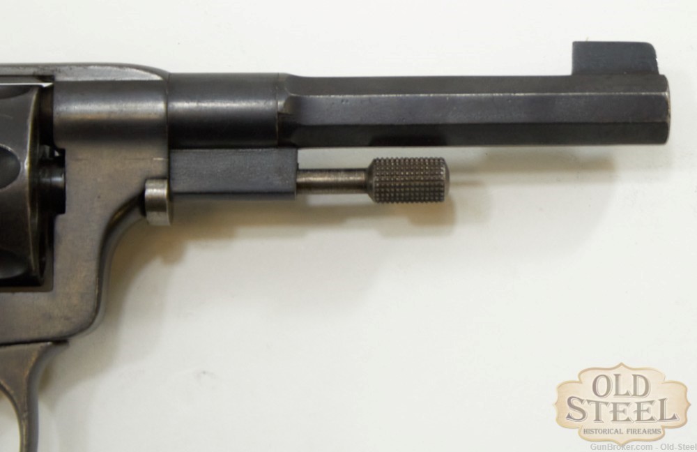 Swedish Husqvarna Model 1887 7.5 Swede Nagant Revolver C&R Unit Marked-img-8