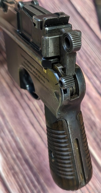 Mauser C96 Broomhandle pistol M1921 Bolo WWI era 7.63 Mauser PENNY START-img-24