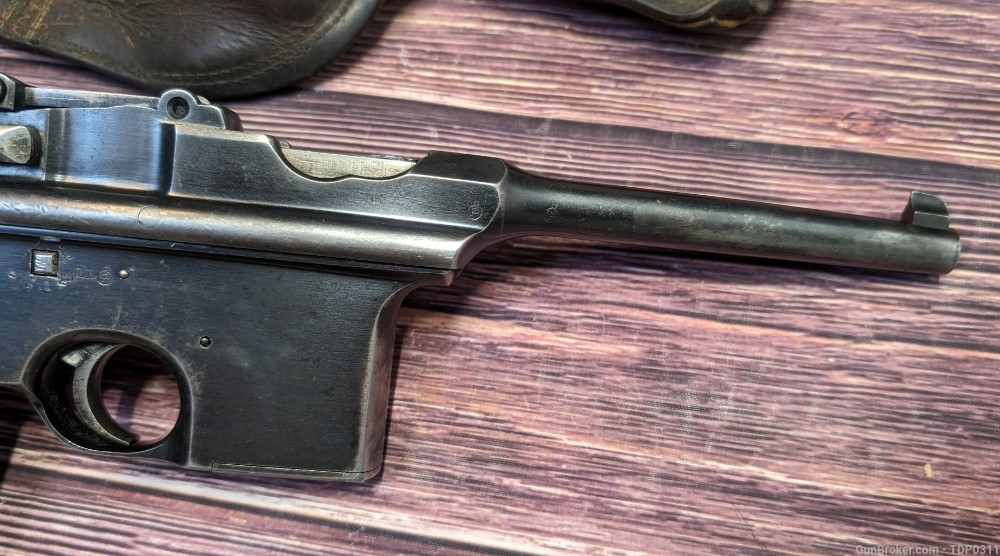 Mauser C96 Broomhandle pistol M1921 Bolo WWI era 7.63 Mauser PENNY START-img-11