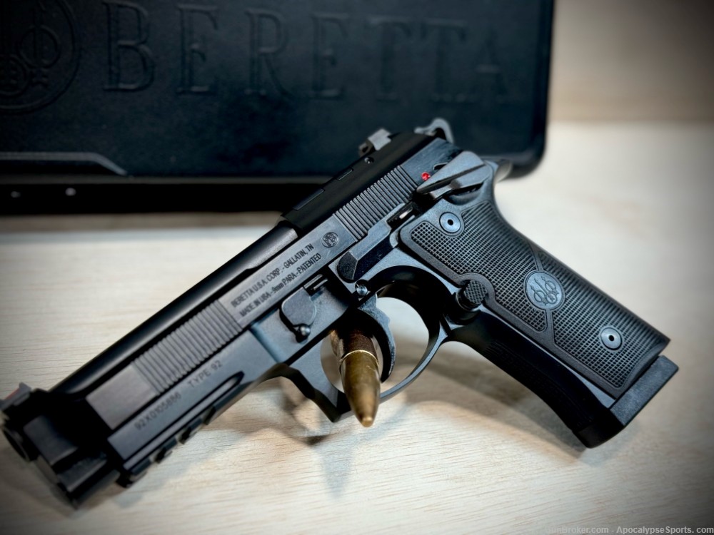 Beretta 92GTS 9mm Beretta-92GTS 4.7" J92XFMSDA21 92GTS Beretta 92 GTS-img-1