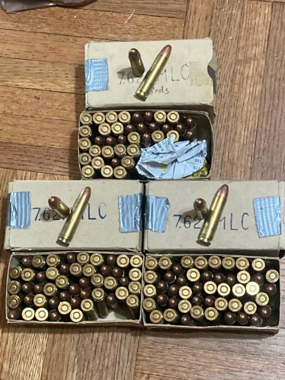 30 Carbine 30 M1 7.62mm LC FMJ Rifle Ammo 138 rds 30M1 -img-1