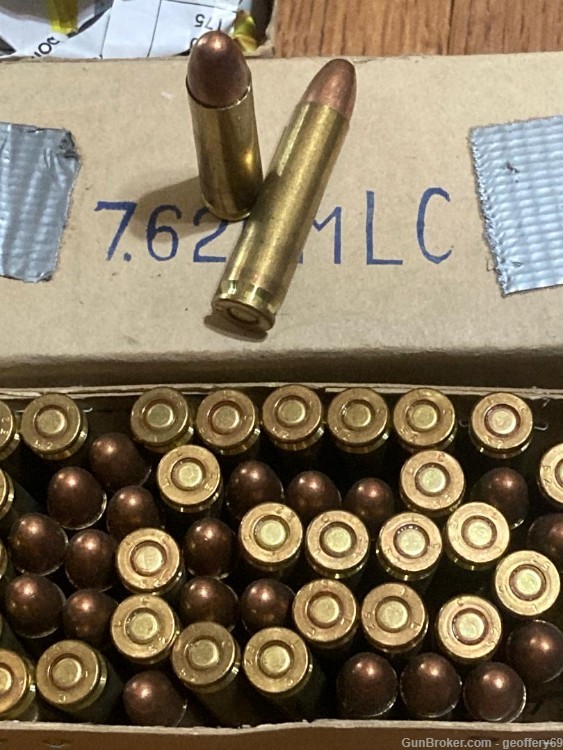 30 Carbine 30 M1 7.62mm LC FMJ Rifle Ammo 138 rds 30M1 -img-2