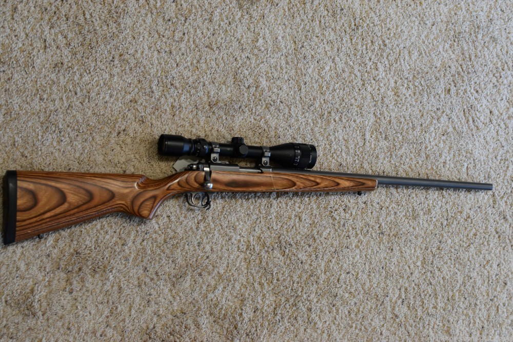 RUGER 77/22 ALL WEATHER 22 MAGNUM W/SCOPE 24"-img-1