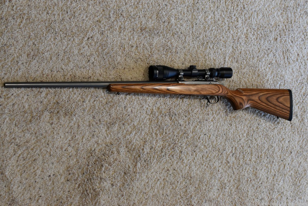 RUGER 77/22 ALL WEATHER 22 MAGNUM W/SCOPE 24"-img-0