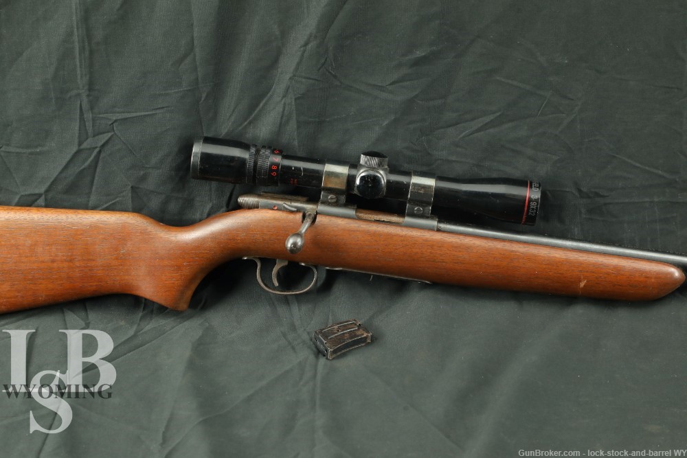 Remington Model 511-X Scoremaster .22 Long Rifle Bolt Rifle, 1965-1966 C&R-img-0