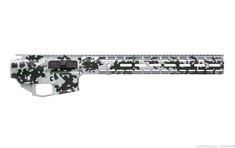 Aero Precision M4E1 BUILDER SET W/ 15" ENHANCED M-LOK - M84 SNOW CAMO-img-1