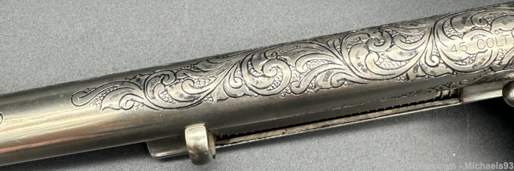 Engraved Colt Single Action Army .45 Colt SAA-img-14