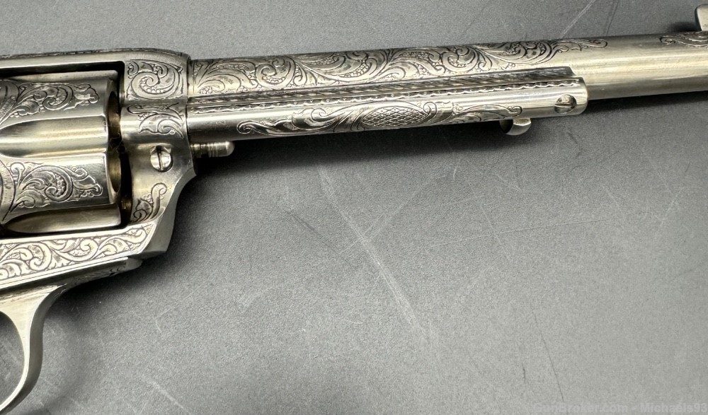 Engraved Colt Single Action Army .45 Colt SAA-img-22