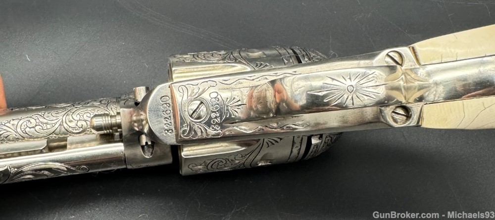 Engraved Colt Single Action Army .45 Colt SAA-img-34