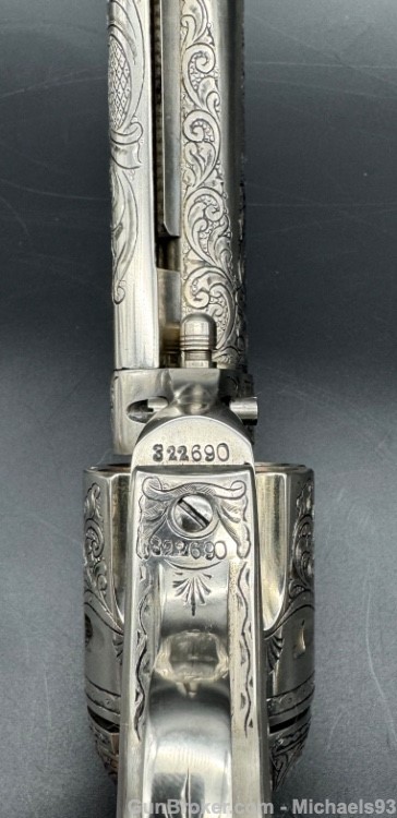 Engraved Colt Single Action Army .45 Colt SAA-img-3
