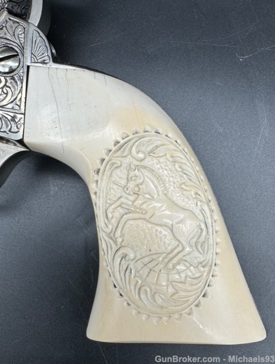 Engraved Colt Single Action Army .45 Colt SAA-img-7
