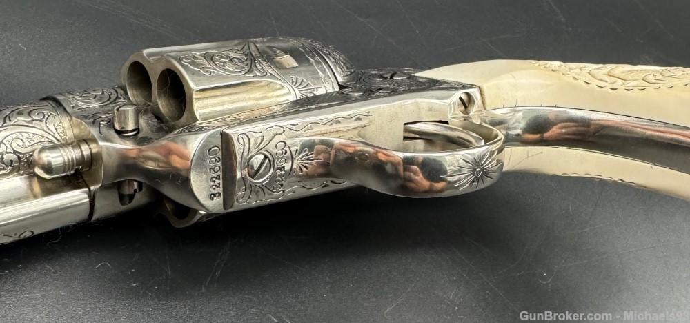 Engraved Colt Single Action Army .45 Colt SAA-img-35