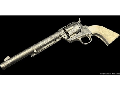 Engraved Colt Single Action Army .45 Colt SAA