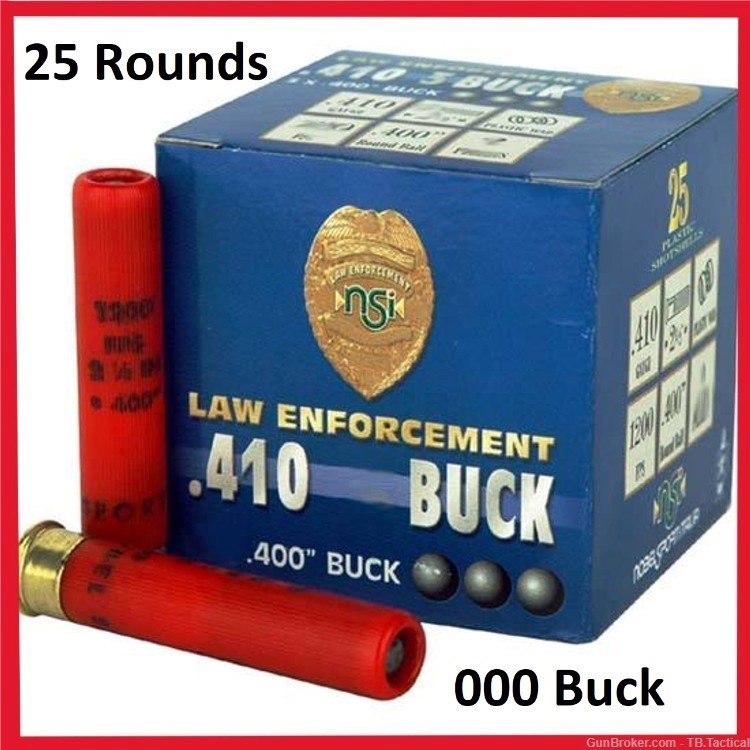 .410 Ammo 410 Gauge 000 Buck-img-0