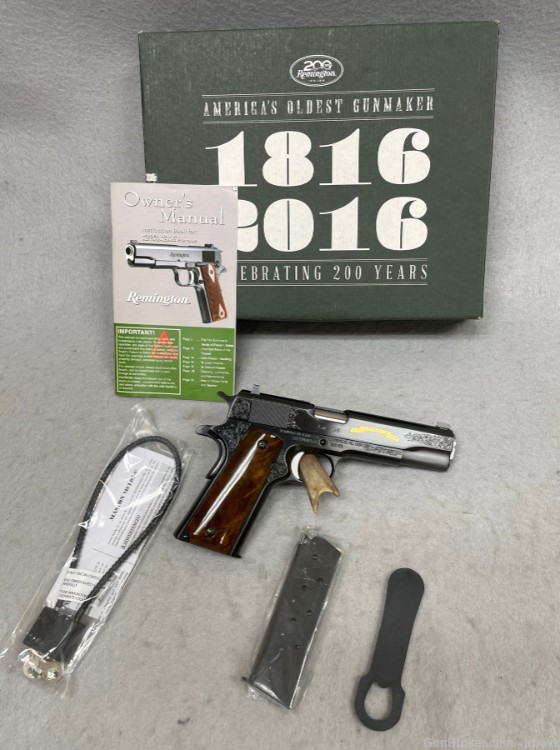*NOS* REMINGTON MODEL 1911 R1 - 200TH YEAR ANNIVERSARY LIMITED EDITION, 45-img-0