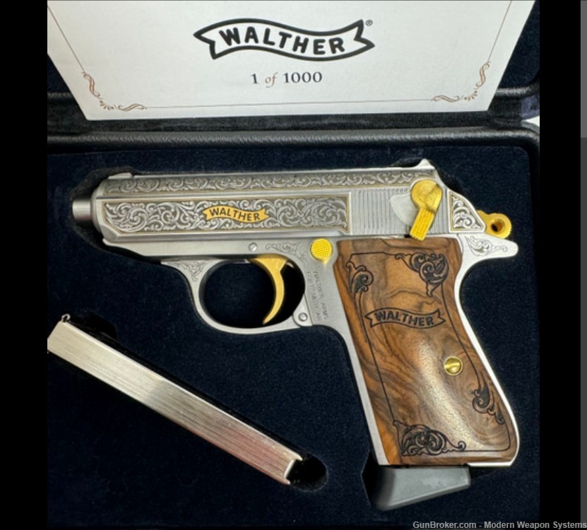 WALTHER PPK/S 380 ACP EXQUISTE ENGRAVED JAMES BOND 4796017-img-0