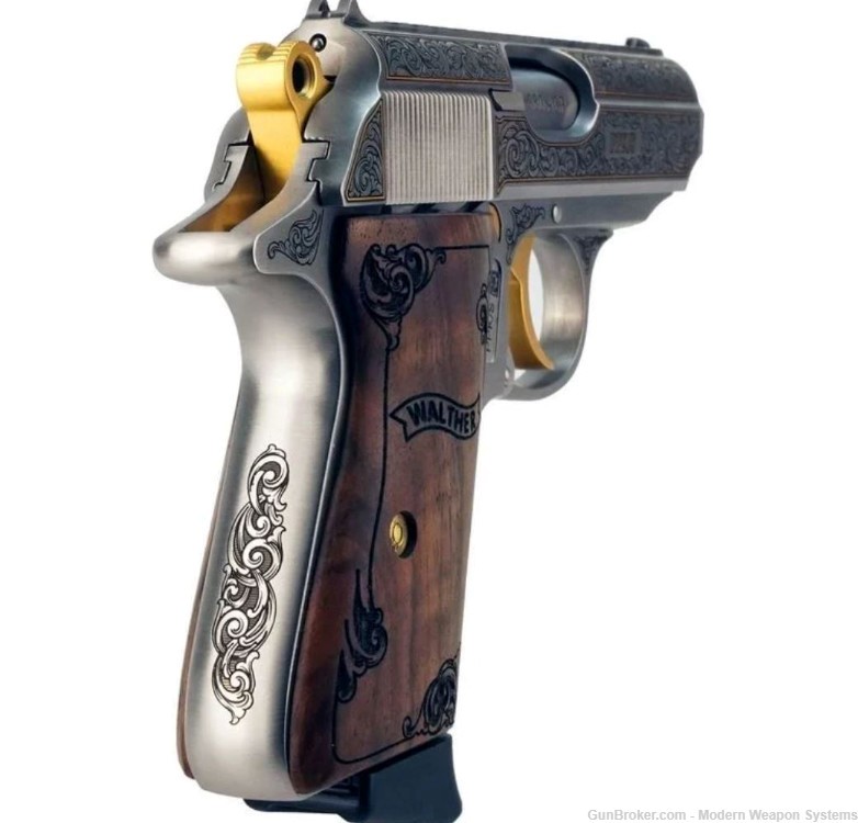 WALTHER PPK/S 380 ACP EXQUISTE ENGRAVED JAMES BOND 4796017-img-3