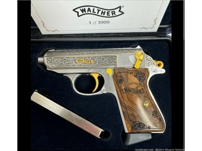 WALTHER PPK/S 380 ACP EXQUISTE ENGRAVED JAMES BOND 4796017