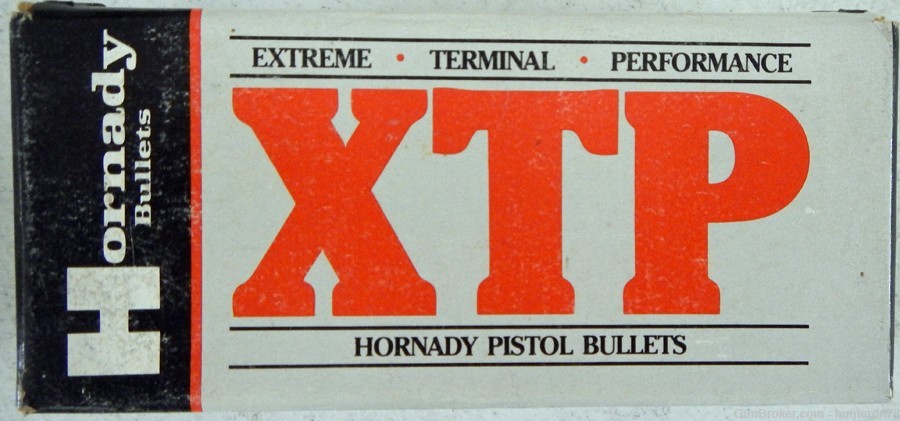 Hornady 10mm XTP Bullets. 180 gr. HP/XTP .400 diameter. 300 rounds.-img-1
