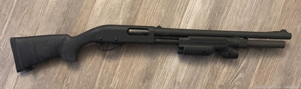 Remington 870 Police Magnum 12GA, 18" IC w/ XS Rifle Sights, 12 Guage GA-img-1