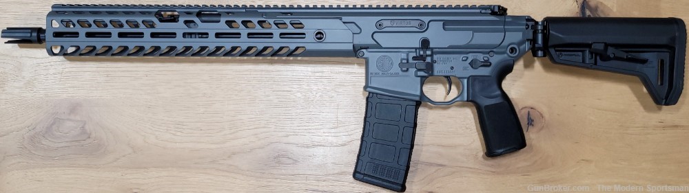 Sig Sauer MCX Virtus 5.56 NATO .223 Remington 16" Semi Auto Rifle Gray-img-0