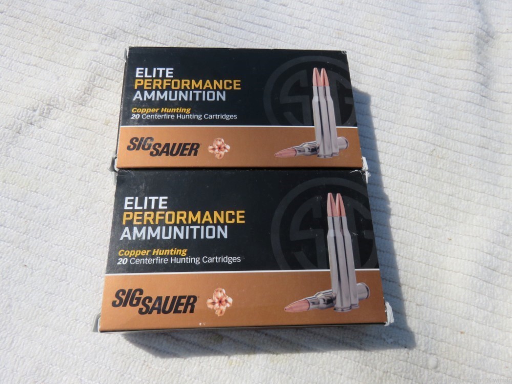 Sig Sauer Elite 270 Win 130gr. 3075 fps Awesome Nickel Ammo BEST!-img-7