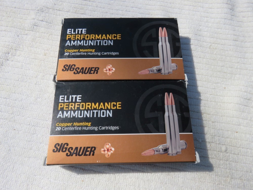 Sig Sauer Elite 270 Win 130gr. 3075 fps Awesome Nickel Ammo BEST!-img-8