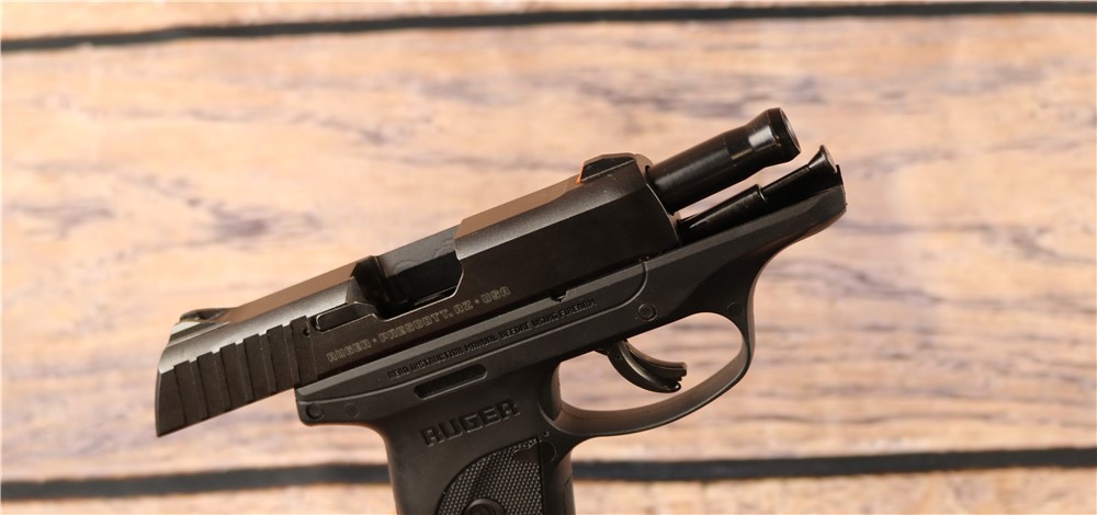 Ruger Model EC95 9mm Black 3" Barrel Polymer Pistol 2 Mags 7 Rounds-img-4