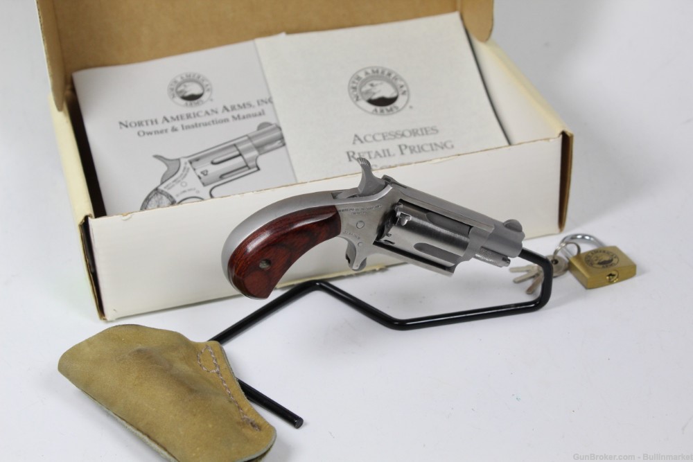 North American Arms NAA Mini Revolver .22 Magnum WMR Single Action Revolver-img-44