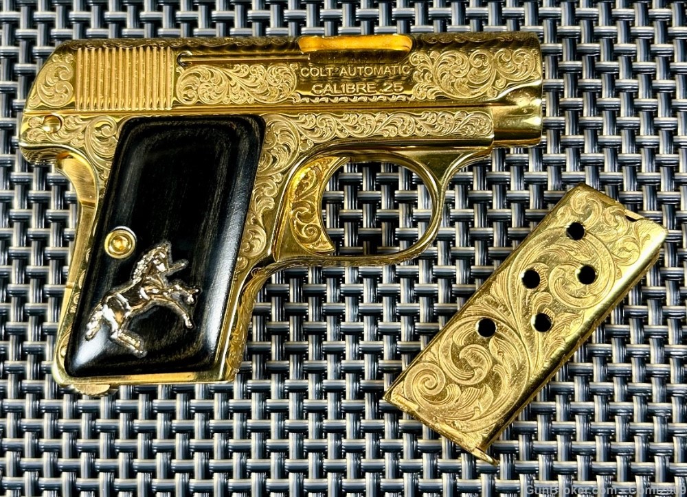 Colt 1908 “Vest Pocket “ .25 ACP(6.35mm) Pre War Manufacturing Date of 1909-img-12