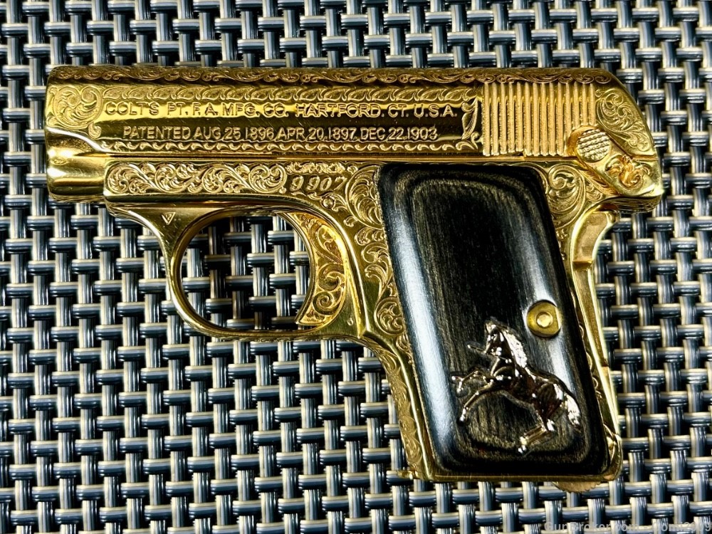 Colt 1908 “Vest Pocket “ .25 ACP(6.35mm) Pre War Manufacturing Date of 1909-img-7