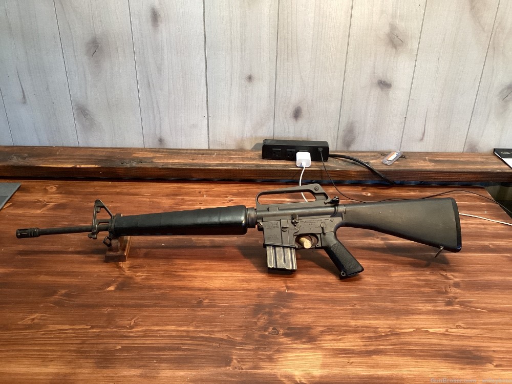 Pre Ban 1975 Colt SP1 AR15 5.56mm NATO 20” M16A1 Good Bore-img-0