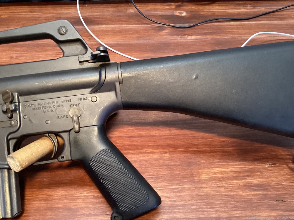 Pre Ban 1975 Colt SP1 AR15 5.56mm NATO 20” M16A1 Good Bore-img-5