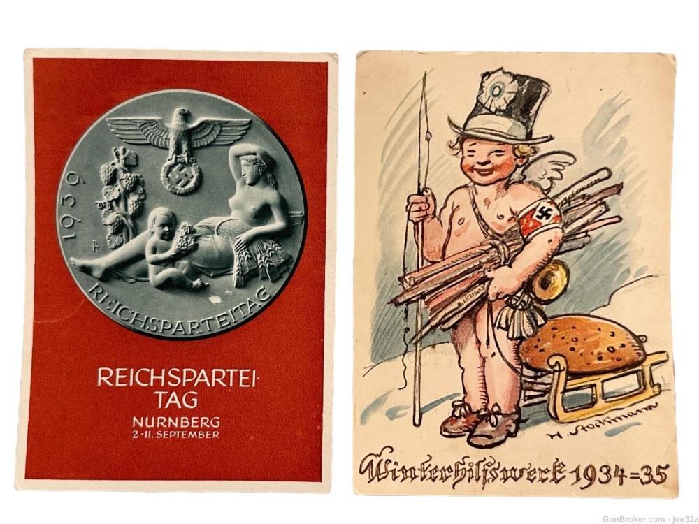WW2 German Knights Cross Photo Postcard panzer autograph medal flag WWII EK-img-3