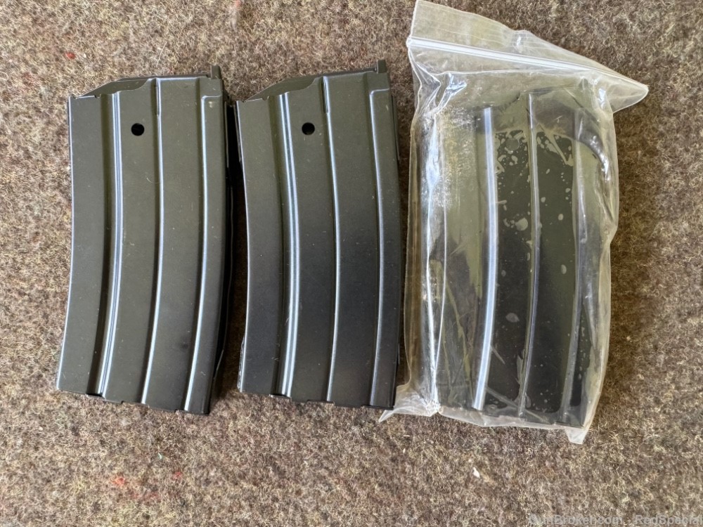 Ruger Mini 14 OEM 20 rd magazines - Lot of 3 - .223 5.56-img-3