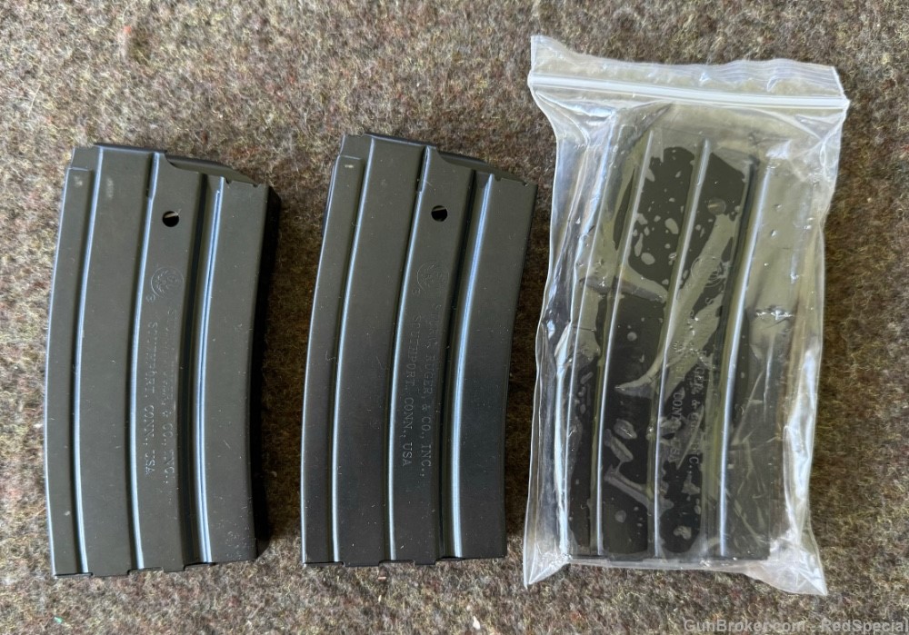 Ruger Mini 14 OEM 20 rd magazines - Lot of 3 - .223 5.56-img-0