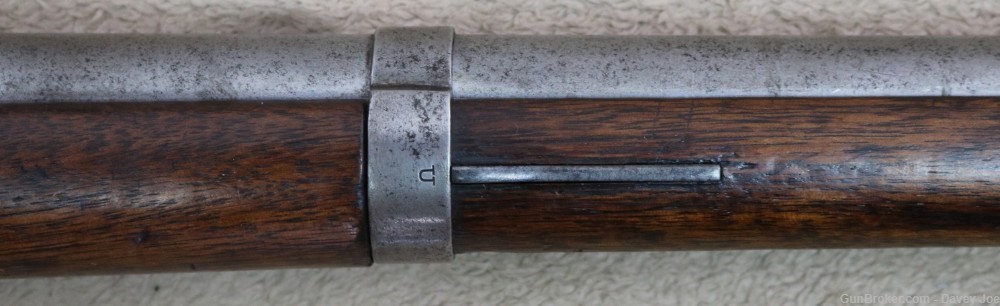Fine Original Civil War US 1861 Springfield musket 58 cal with bayonet -img-5