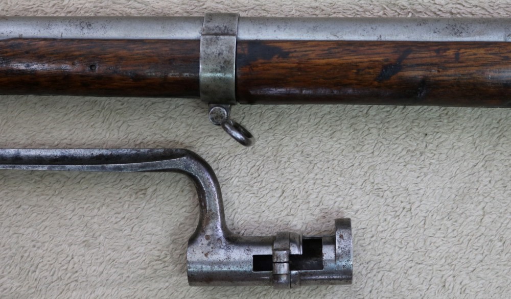 Fine Original Civil War US 1861 Springfield musket 58 cal with bayonet -img-23
