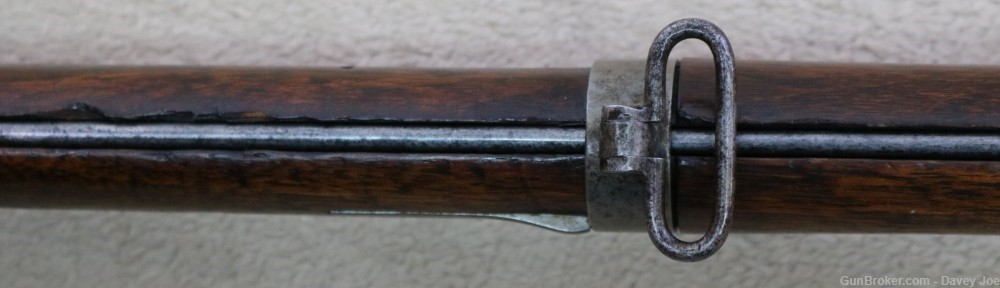 Fine Original Civil War US 1861 Springfield musket 58 cal with bayonet -img-42